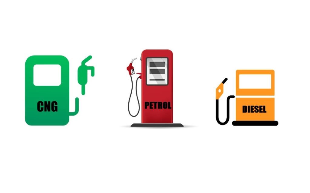 CNG VS PETROL VS DIESEL